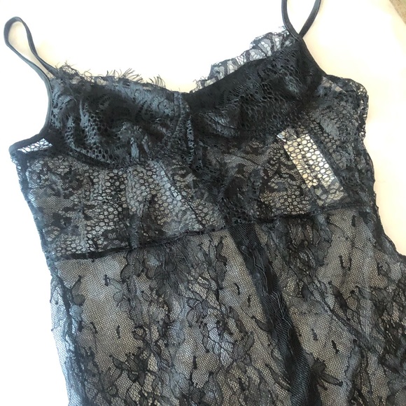 3/$20 Black lace mini dress - Picture 5 of 8